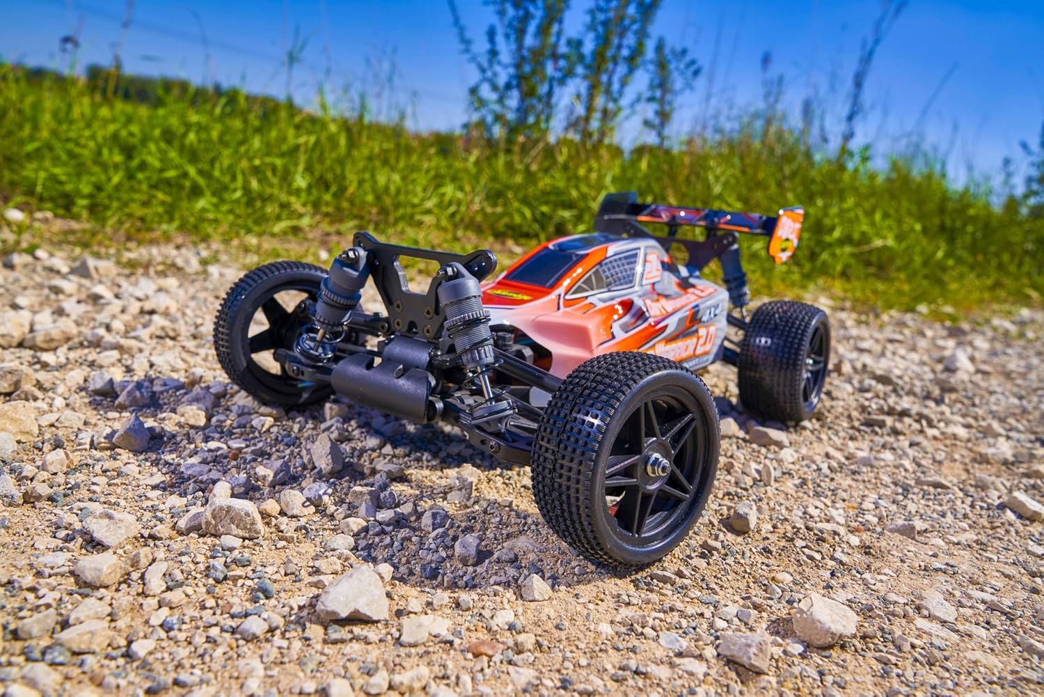 Carson 1:10 X10 Dirt Warrior Sport 2.0 100% RTR Remote Control Car Off Road Buggy with Batteries and Remote Control - Image 5