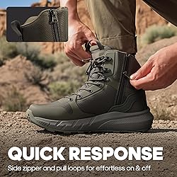 NORTIV 8 Men's Military Tactical Boot Lightweight