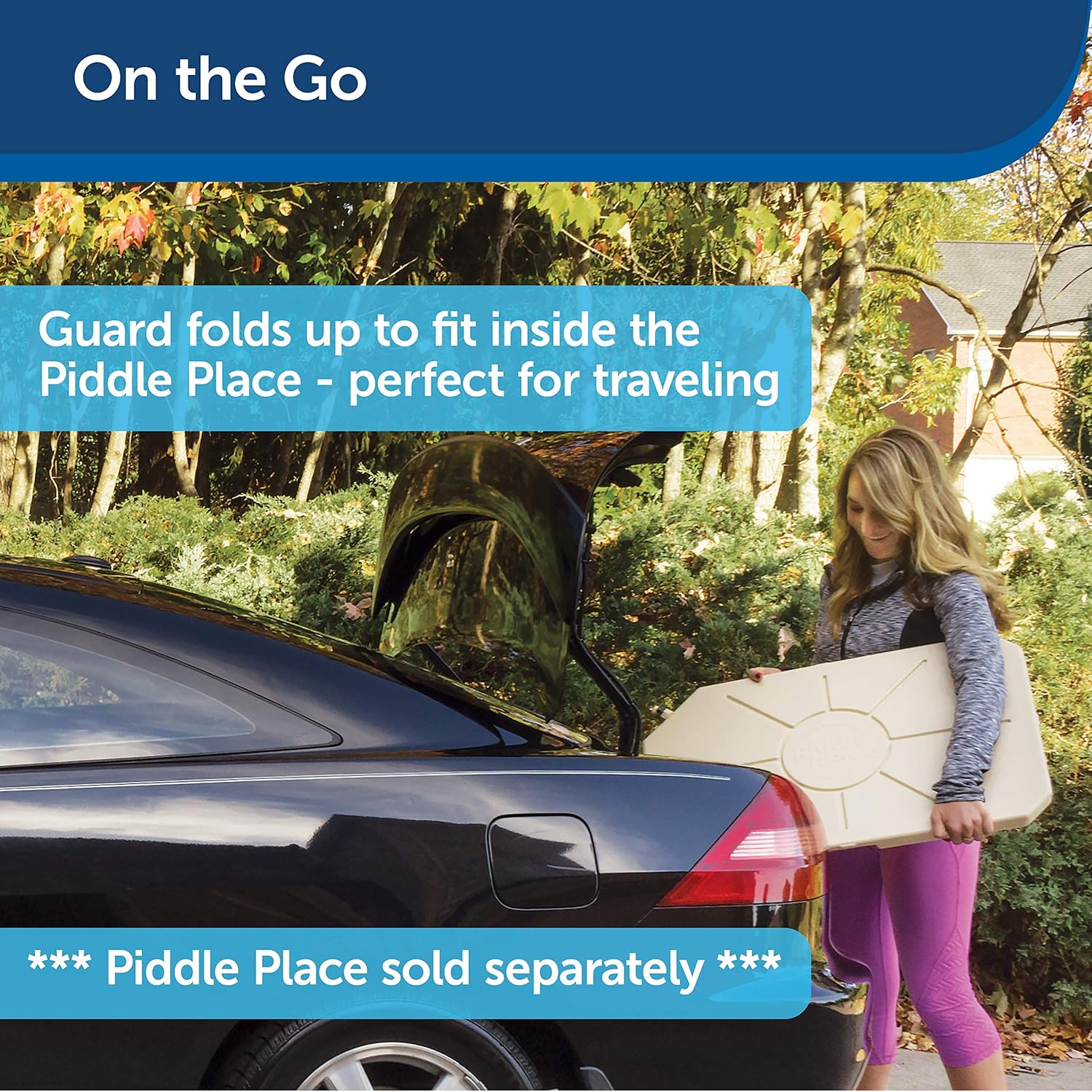 PetSafe Piddle Place Guard Freedom, Splash Protection, Toilet Training ...