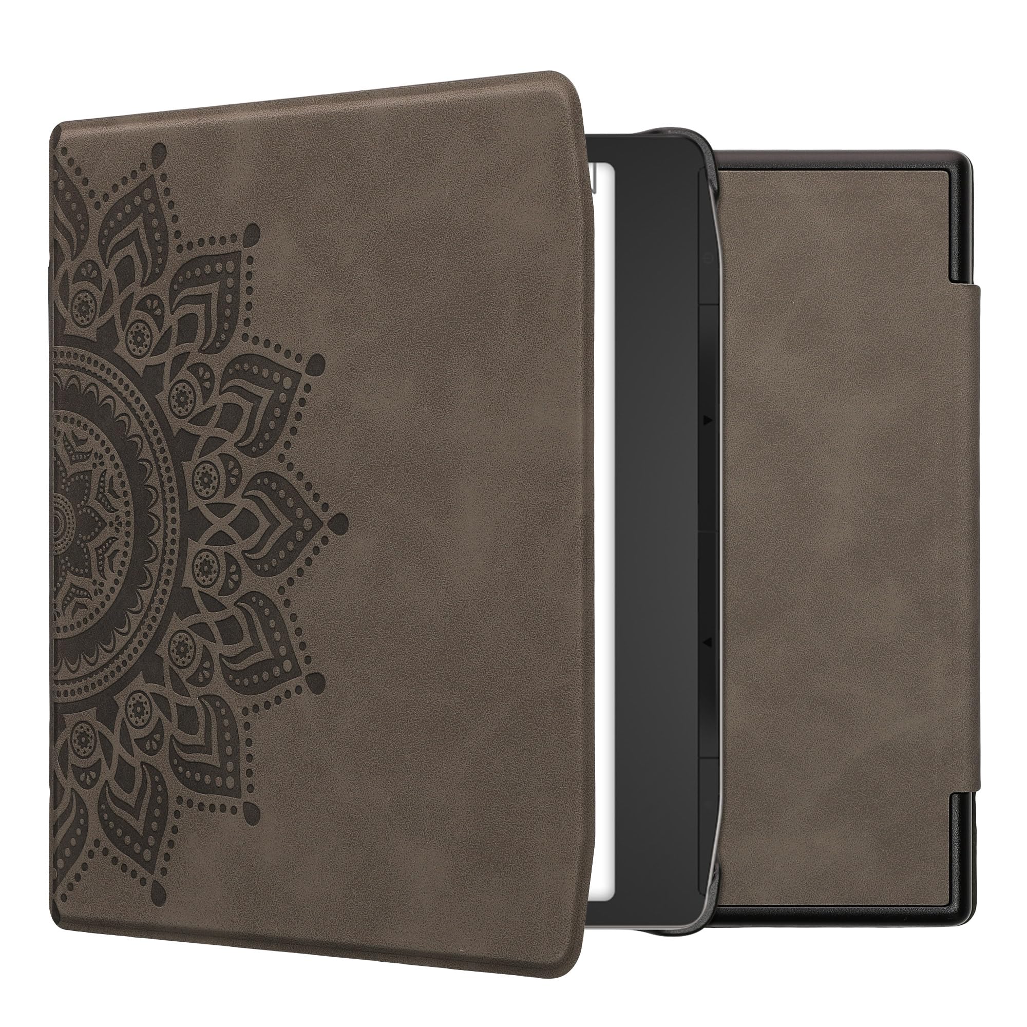 kwmobile Cover for Pocketbook Era/Era Color Case - eReader Cover with auto sleep funktion - Rising Sun with Grey
