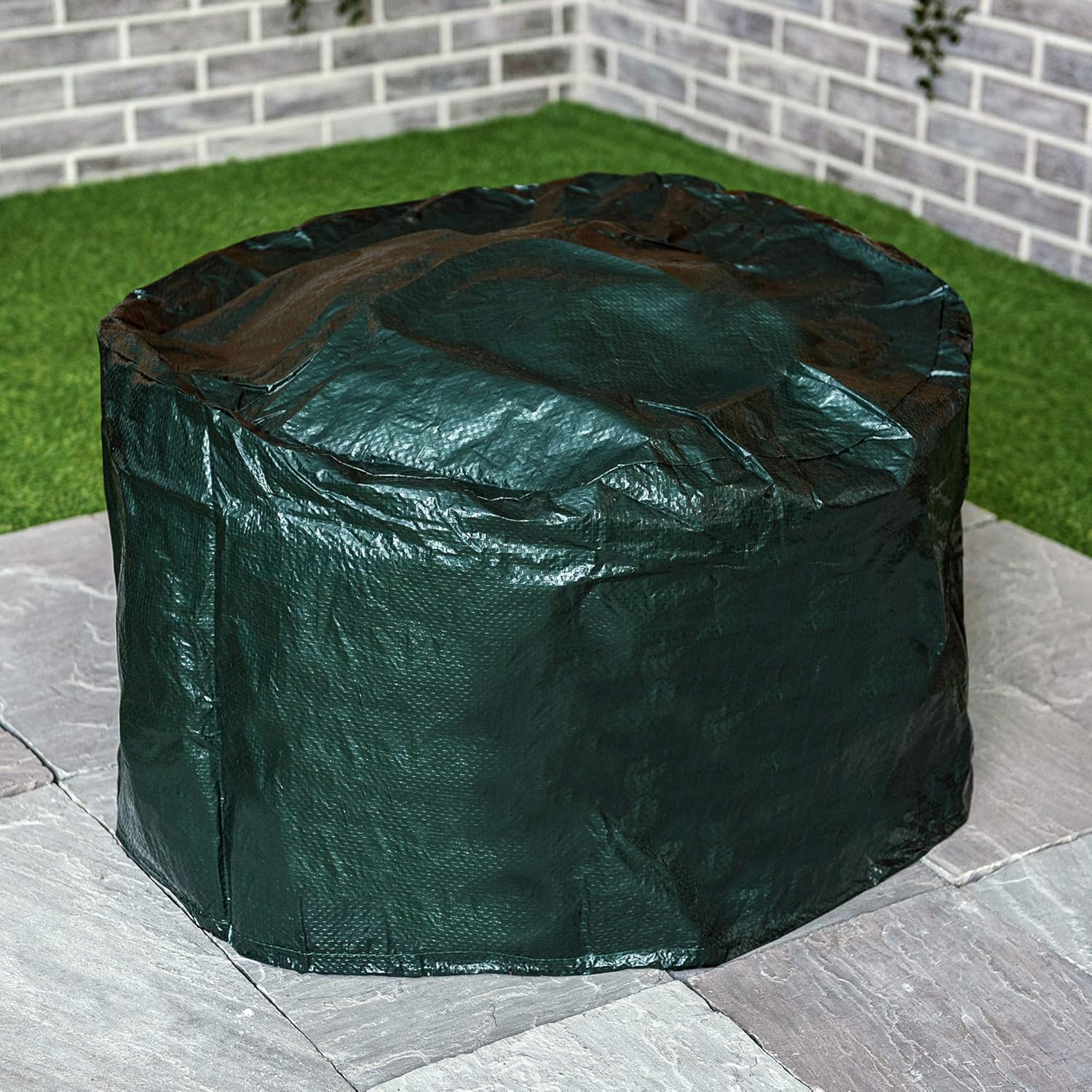 LIVIVO Heavy Duty Large Waterproof Firepit Cover Fire Pit BBQ Rain