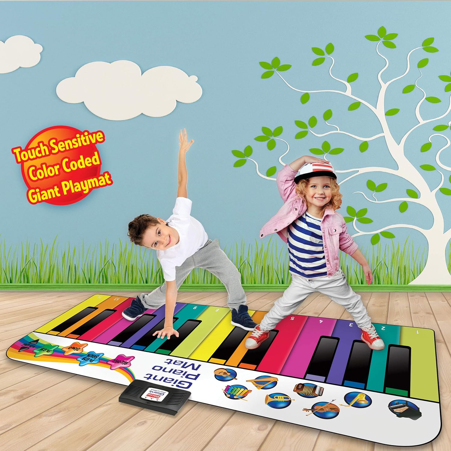 kidzlane floor piano mat