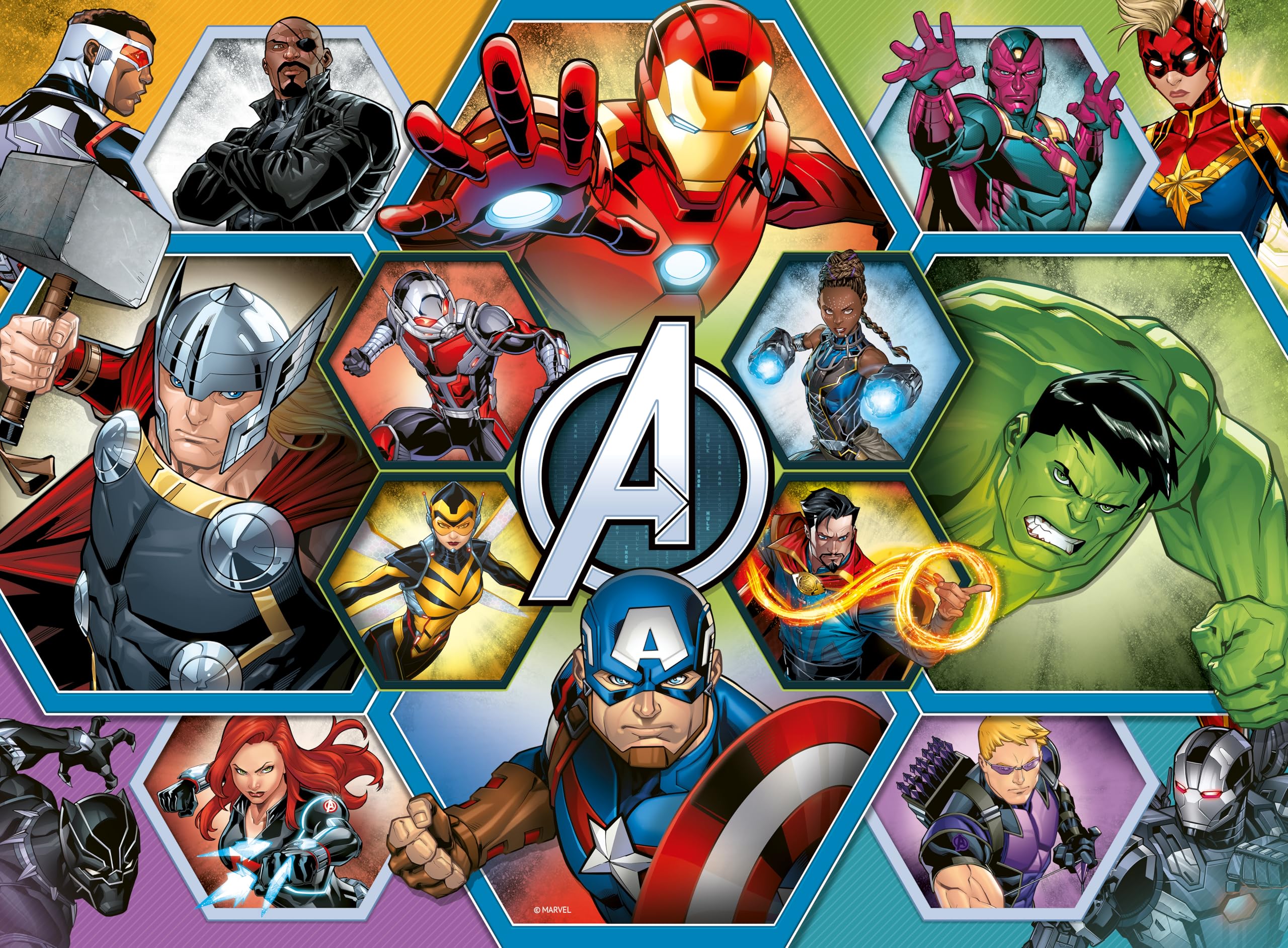 Ravensburger Marvel Avengers 100 Piece Jigsaw Puzzles for Kids Age 6 Years Up