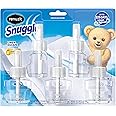 Renuzit Snuggle Scented Oil Refill for Plugin Air Fresheners, Linen Escape, 5 Count