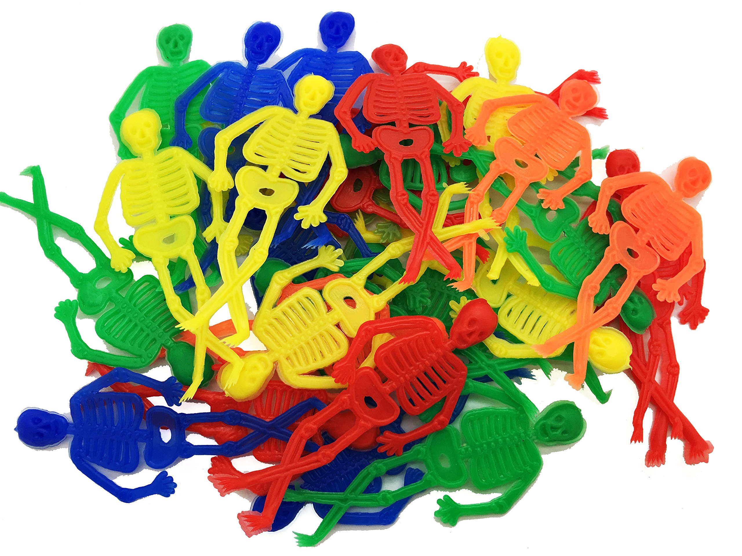 ARTS AND CRAFTS SUPPLIES 40pcs Plastic Skull Skeleton Human Rib Cage Bone Halloween Toys Gothic Ghost X27