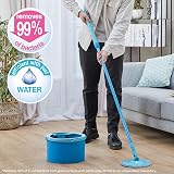 Spontex Aqua Revolution System X'tra Mop Refill Microfibre Head Wet Dry view 3