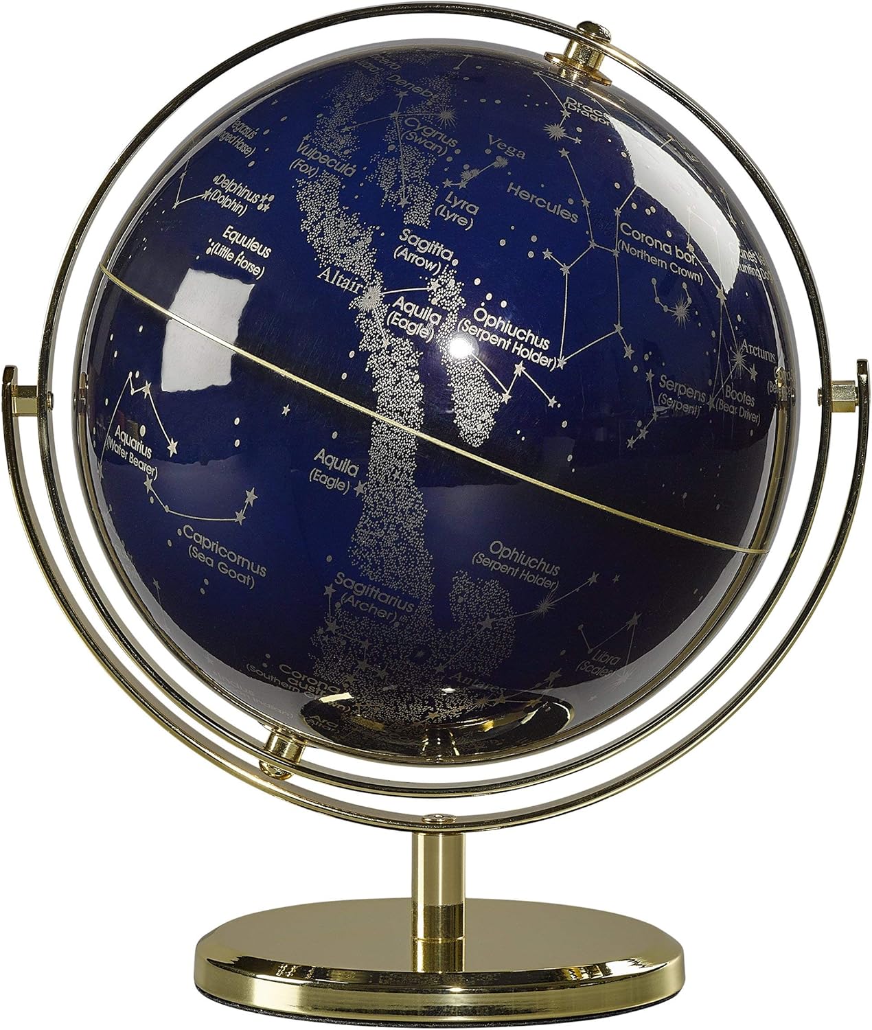 Vahşi ve Kurt Küre 8 İnç |  Döner Stand |  Gece Gökyüzü: Amazon.co ...