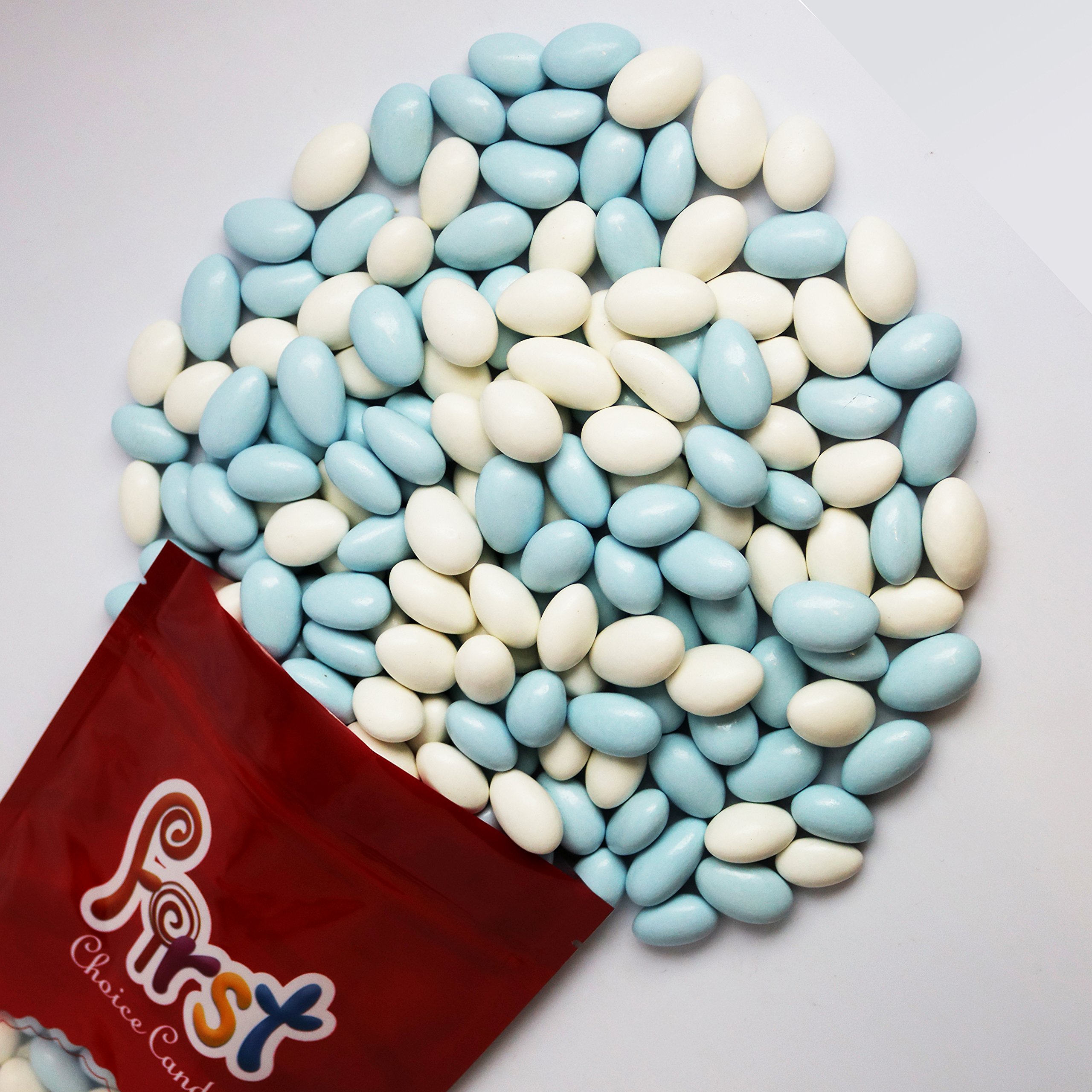 FirstChoiceCandy Pastel Pink & White Jordan Almonds 2