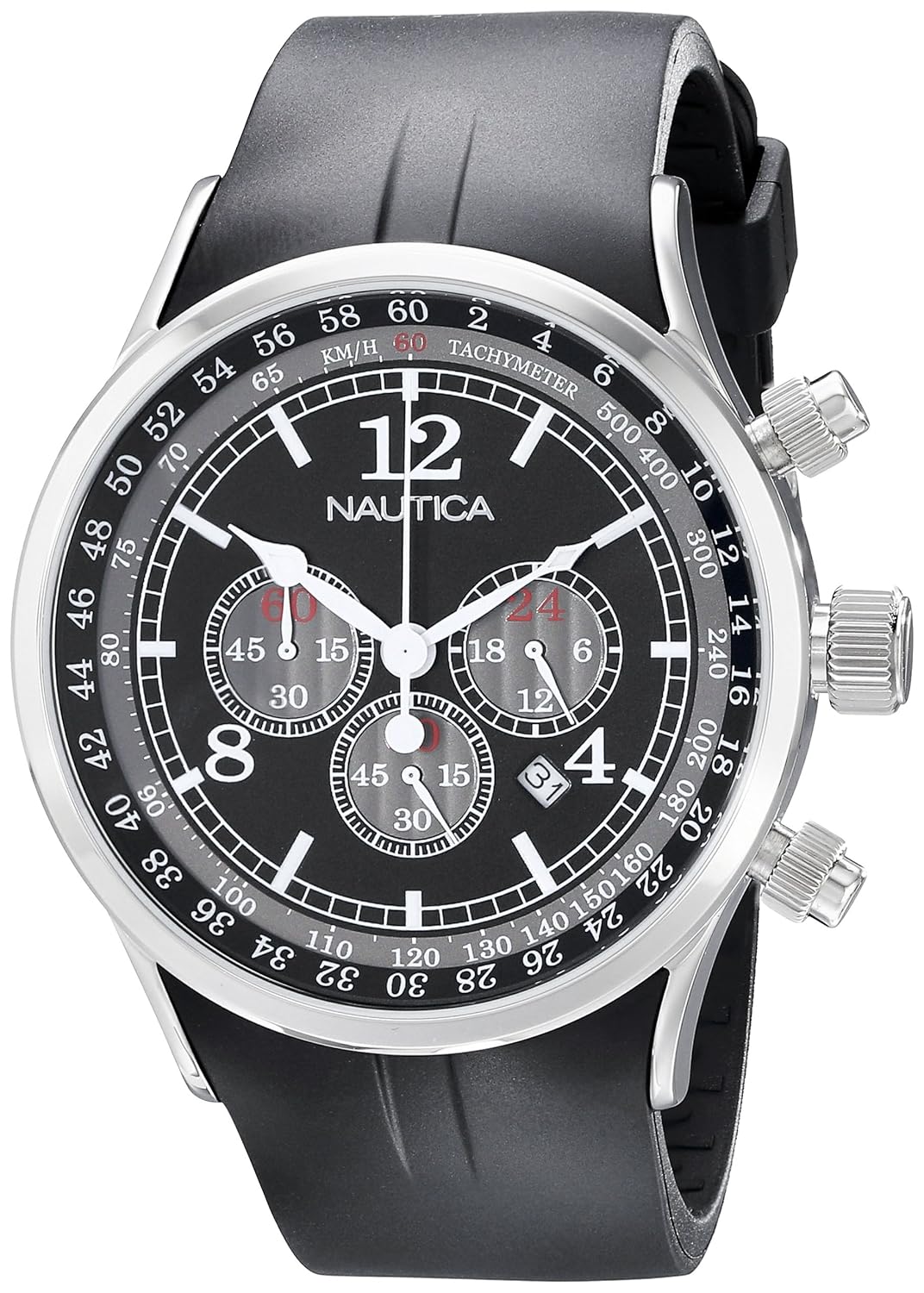 Nautica Men's N13530G NSR 01 Stainless Steel Watch Nautica Amazon.co