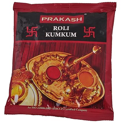 PRAKASH Roli (Kumkum) 250gm (50gm*5)