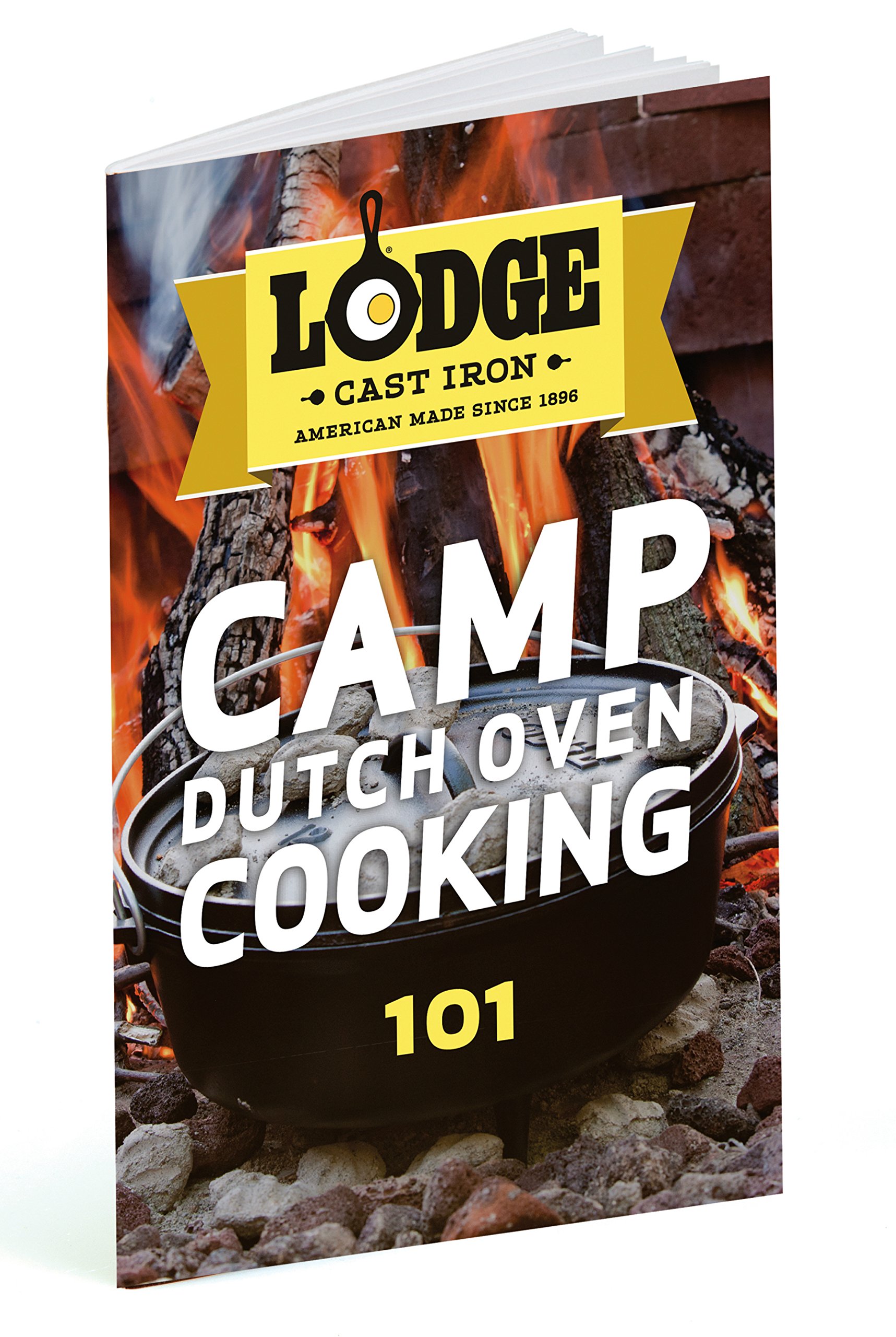 Lodge Seasoned Cast Iron Deep Camp Dutch Oven - 12 Inch / 8 Quart