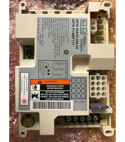 White Rodgers Upgraded Furnace Control Circuit Board - Direct Replacement For Trane 50A65-143