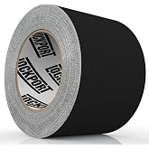 Black Gaffers Tape 3 inch x 45 Yards - 1 Pack Pro Grade Matte Gaff Tape | Extra-Wide, No Residue, Water Resistant, Non-Reflective, Easy Tear - Multipurpose for Photography Heavy Duty Gaffers Tape