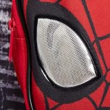 Marvel Spiderman Backpack for Boys Avengers Red Daypack with Reflective Eyes view 9