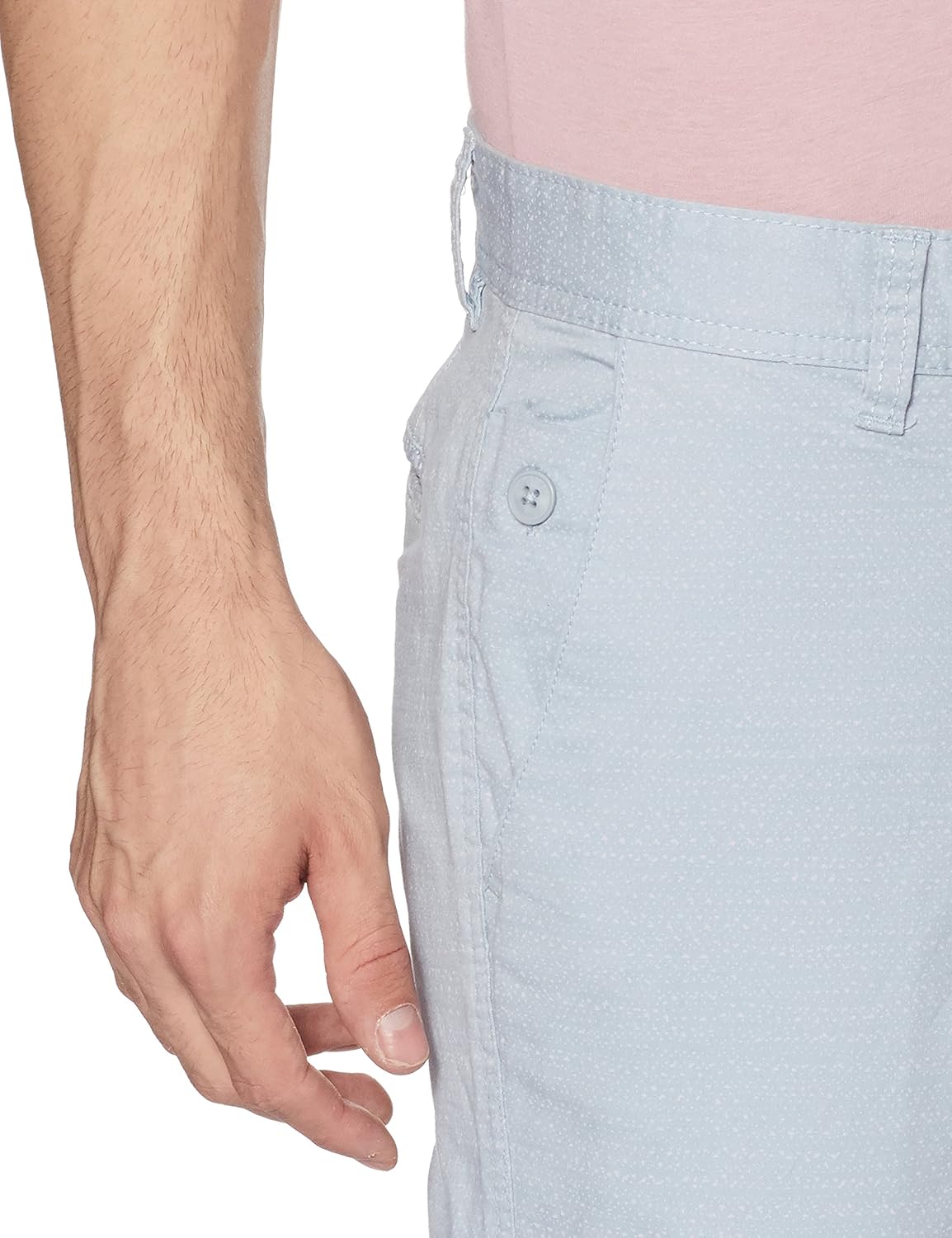 cherokee men's tapered fit casual trousers