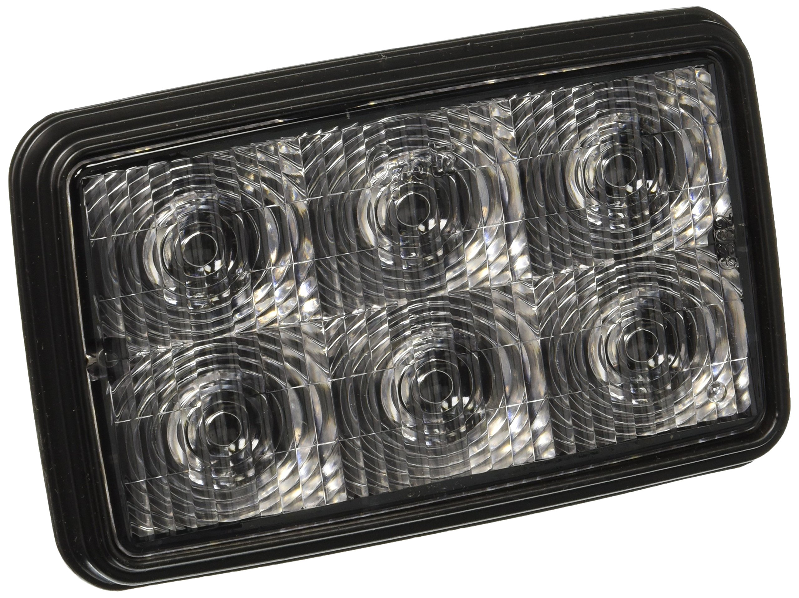 63621 Clear Trilliant Mini LED WhiteLight Work Lamp (Trapezoid, 700 Lumens)