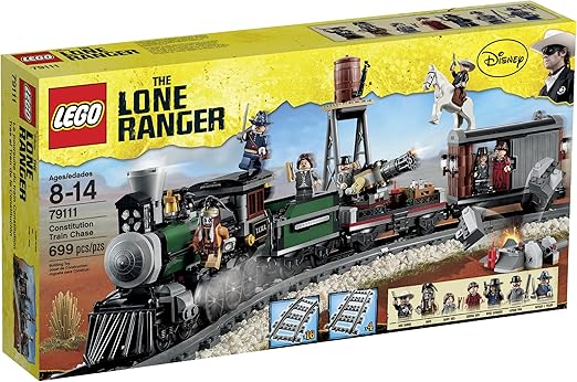lego lone ranger train motorized