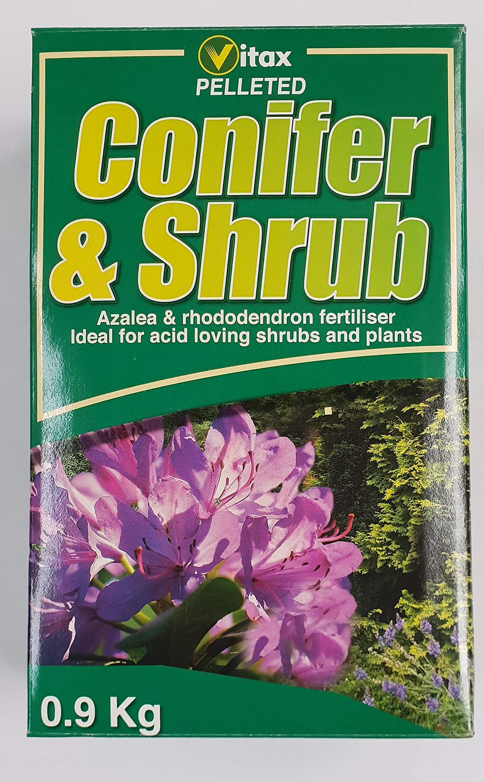 Vitax Conifer and Shrub Feed - Fertiliser for acid loving plants 900g Box