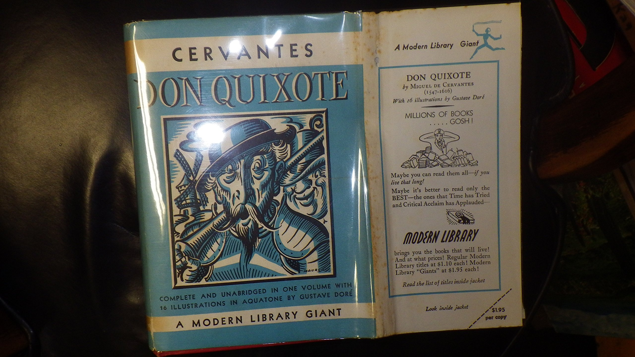 Don Quixote Ozell S Revision Of The Translation Of Peter Motteux Intro By Herschel Brickell Modern Library Giant Cervantes Miguel De Amazon Com Books