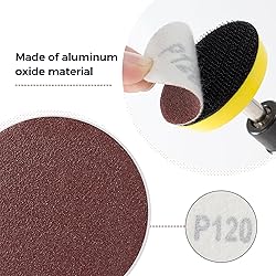 S SATC 2 Inch Sanding Disc Hook and Loop Sandpaper