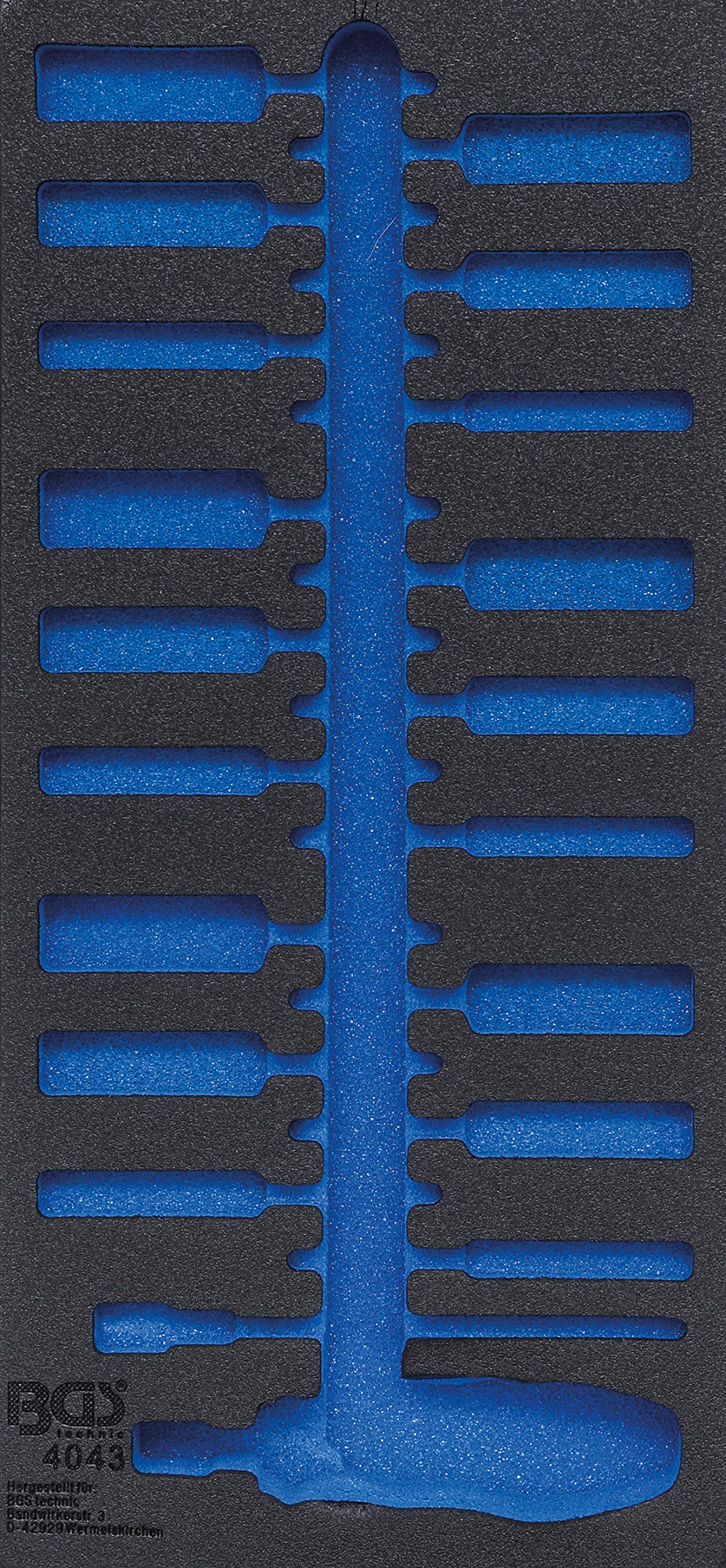 BGS 4043-1 | Tool Tray 1/3, empty | for BGS 4043