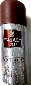 Yardley London Arthur Deo Body Spray for Men, 150ml