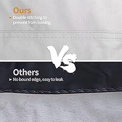 iCOVER Jon Boat Cover 14ft, Heavy Duty Waterproof