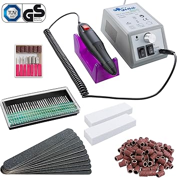 Sina Kit Ponceuse Prof Electrique Lime Ongles Manucure