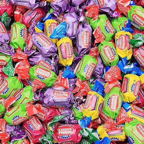 Global Gumball Chewing Gum Bubble - Individually Wrapped Gum - 12