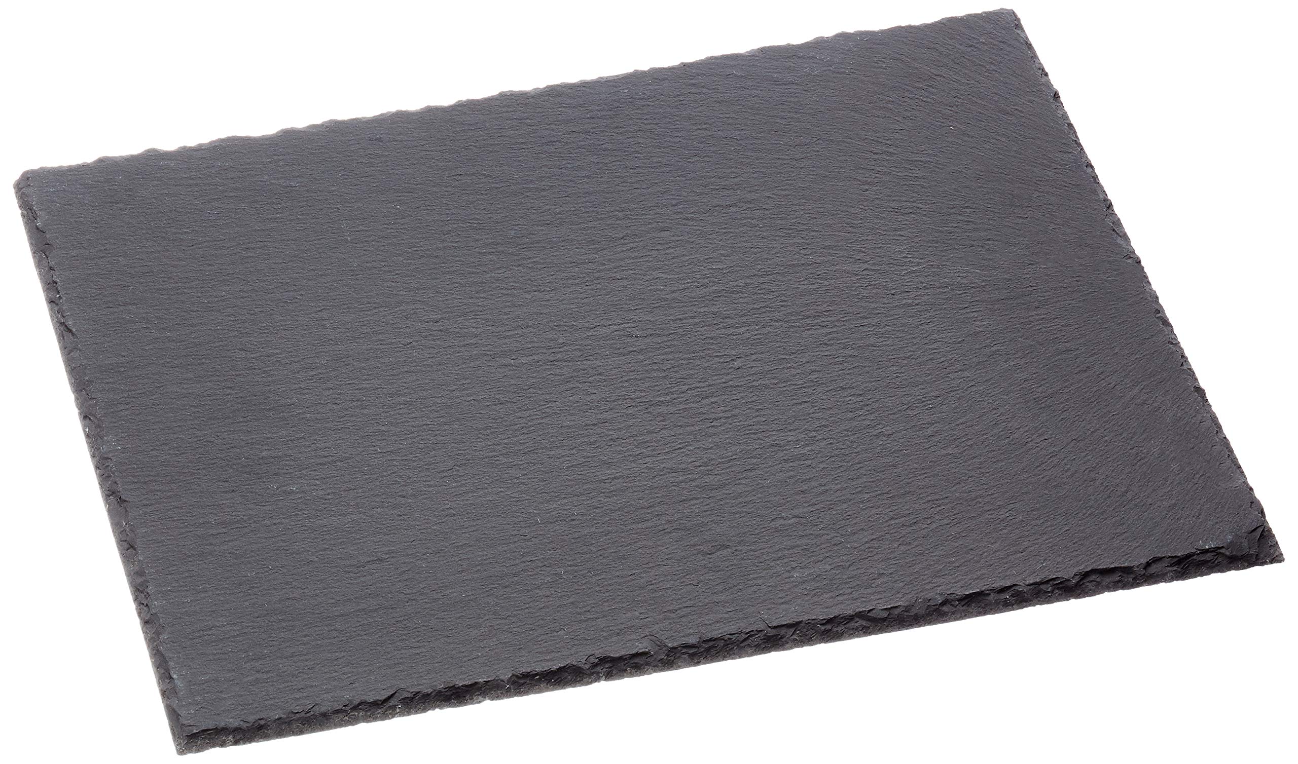 Genware NEV-SLTN-3226 Slate Platter, Natural, 32 cm x 26 cm