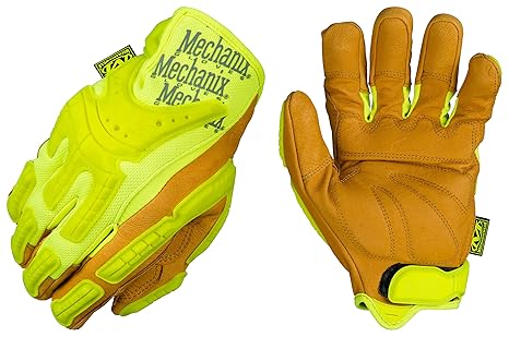 hi vis mechanix gloves