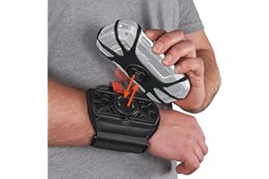Ergodyne Squids 5545 Armband, Wristband Scanner Mount, Adjustable to Fit Phones, Scanners, Mobile Computers, PDA