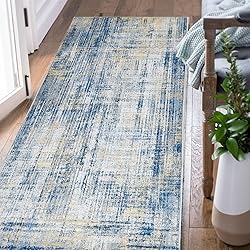 jinchan Runner Rug 2x8 Hallway Abstract Sketch