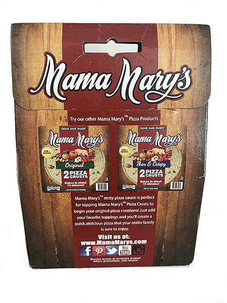 MAMA MARY’S ORIGINAL PIZZA SAUCE POUCH, 2 COUNT