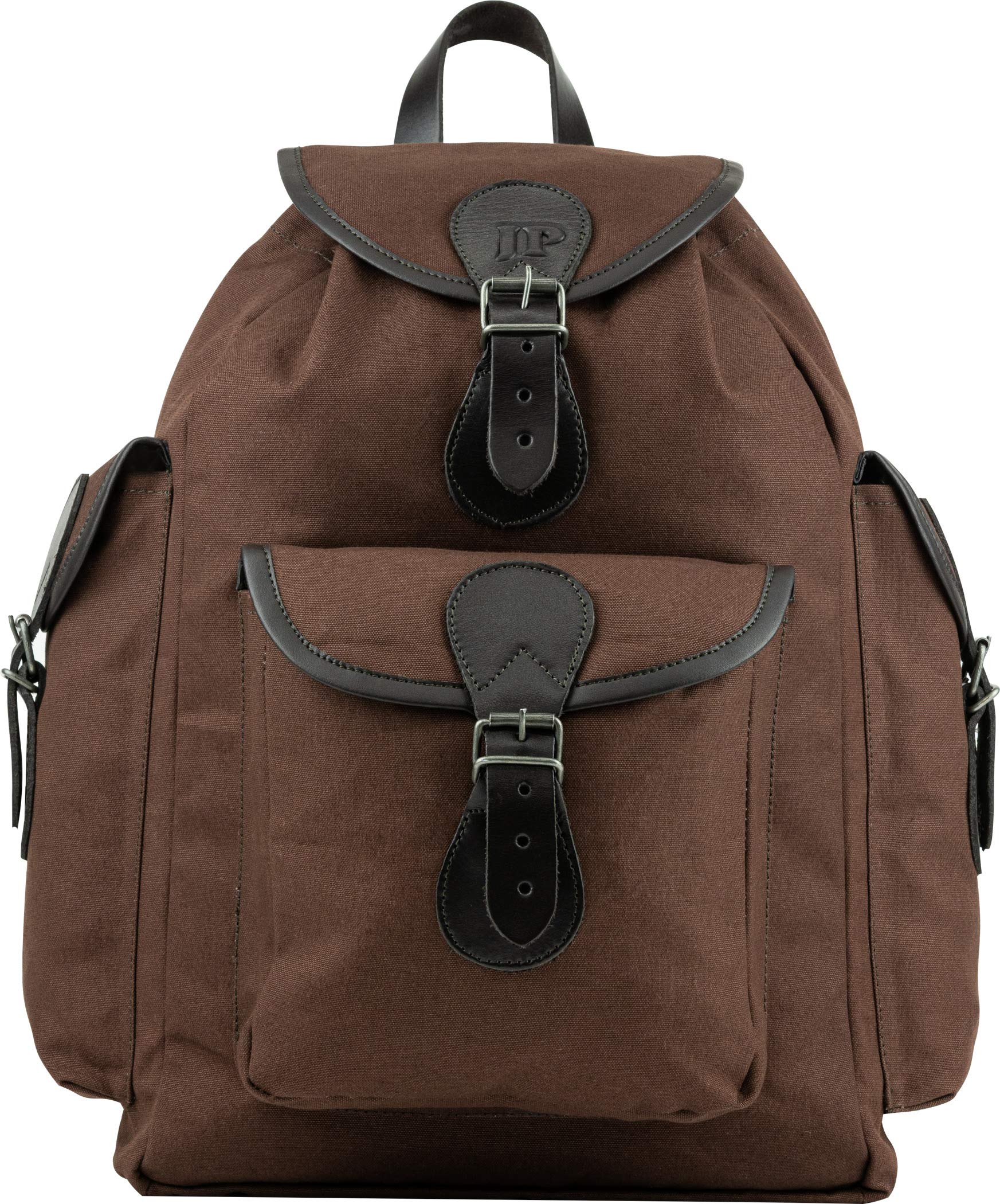 JACK PYKE Heavy Cotton Canvas Day Pack Bag Brown
