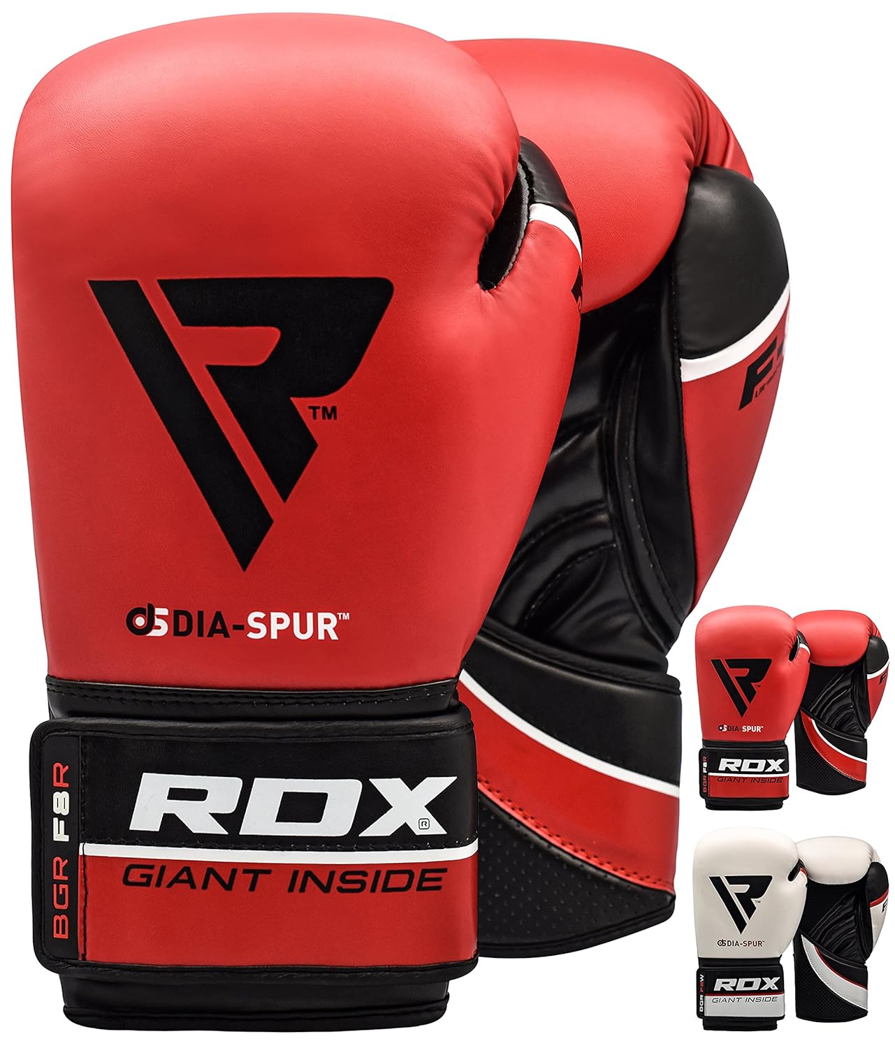 RDX Guantes de Boxeo Kick Boxing Muay Thai Sparring Entrenamiento Saco Adulto