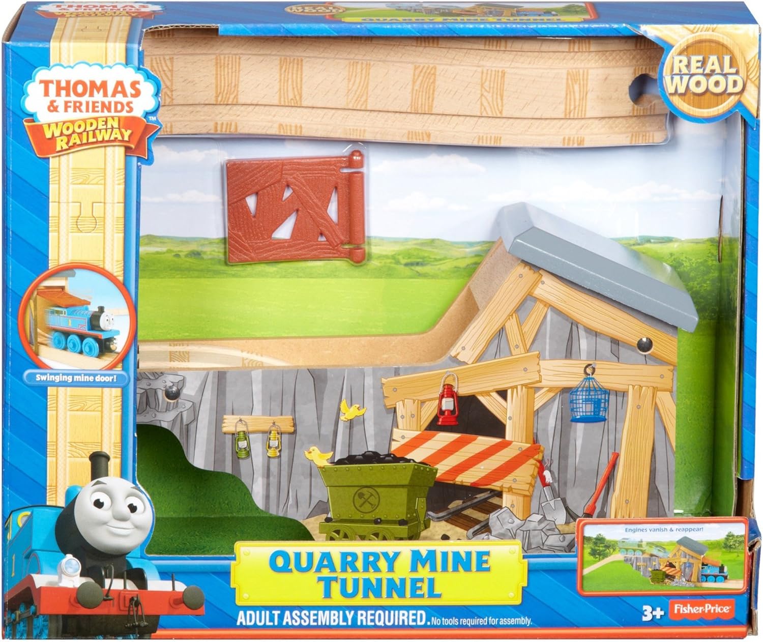 Amazon Com Fisher Price Thomas Friends Wooden Railway Quarry