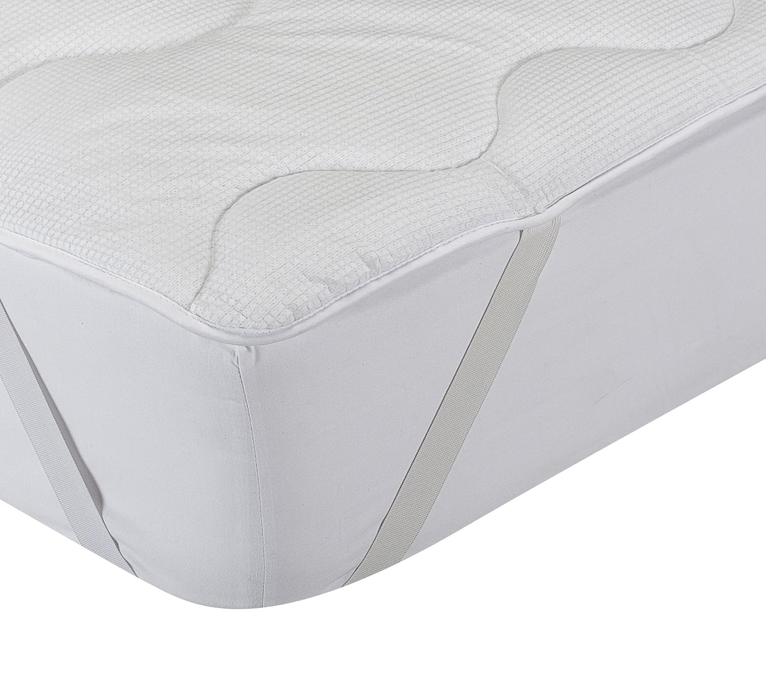 Classic Blanc - Topper/Sobrecolchón de fibra termorregulador ...