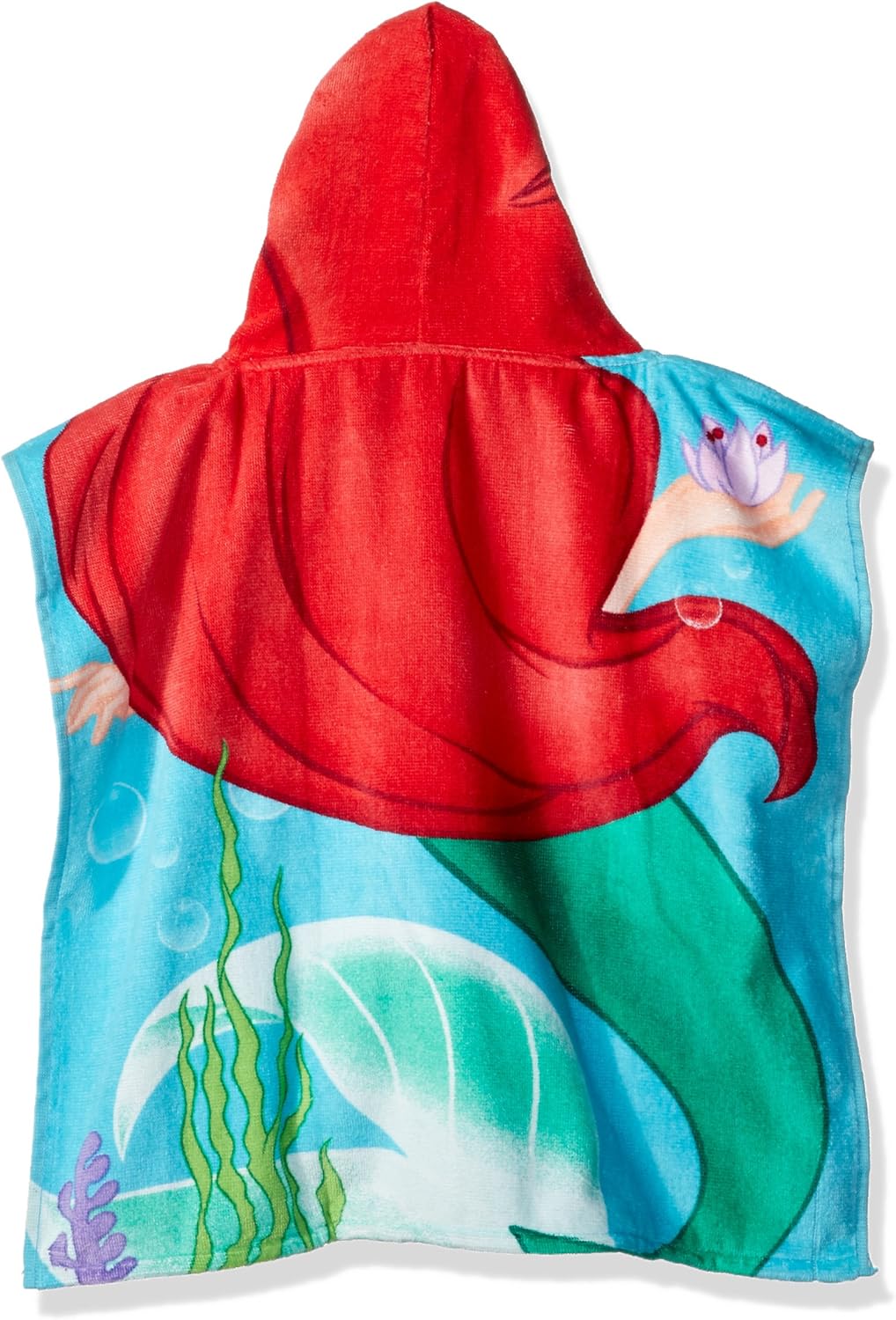 mermaid hooded towel