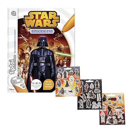 tiptoi Ravensburger Star Wars Episode I-VI + Star Wars Sticker