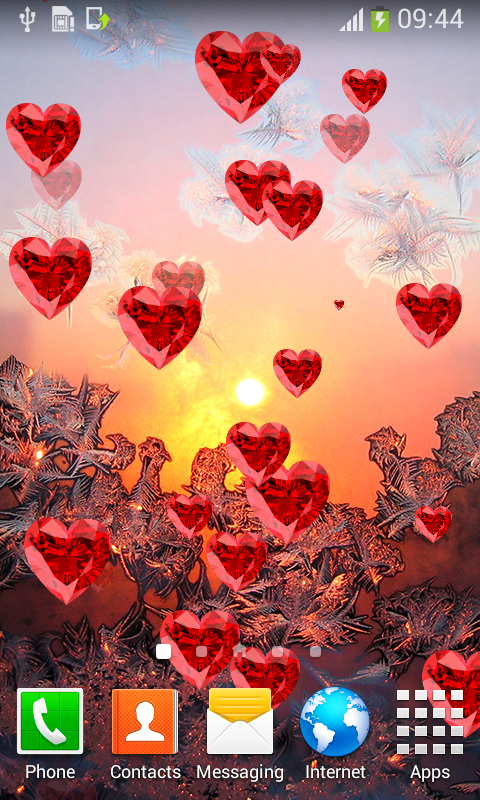 火と氷のライブ壁紙 Amazon Co Jp Appstore For Android