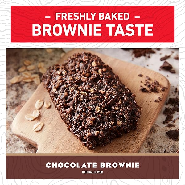 CLIF BAR – ENERGY PROTEIN BARS – CHOCOLATE BROWNIE – MADE WITH ORGANIC OATS – ENERGY BARS – NON-GMO – (15 PACK)