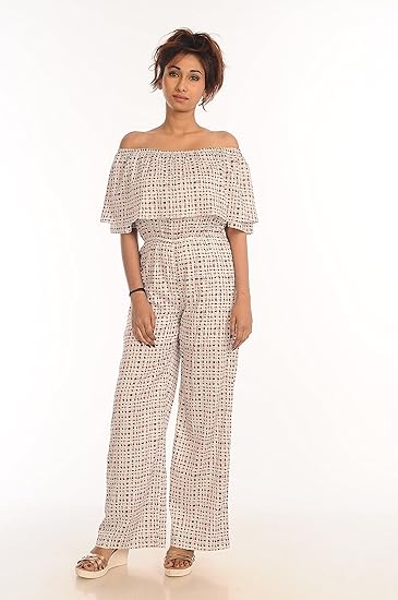 jumpsuit with top overlay