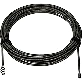 RIDGID 21338 Auto-Spin Replacement Cable, 1/4" x 30'