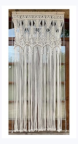cortina de macrame 5 (cuerda de algodón): Amazon.es: Handmade
