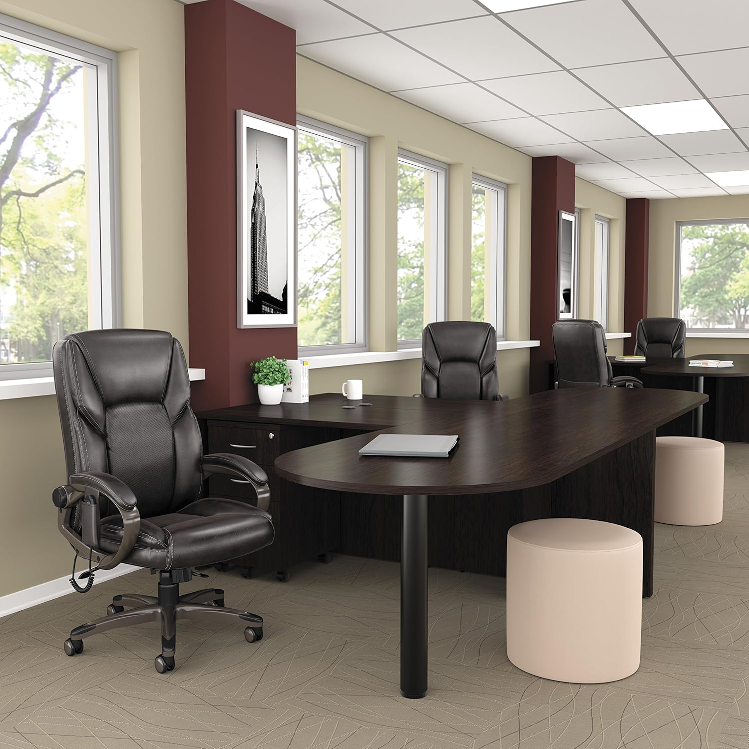 Alera ALE Valencia Mobile B/B/F Pedestal File, 15 7/8 x 20 1/2 x 28 3/8, Espresso: Furniture & Decor