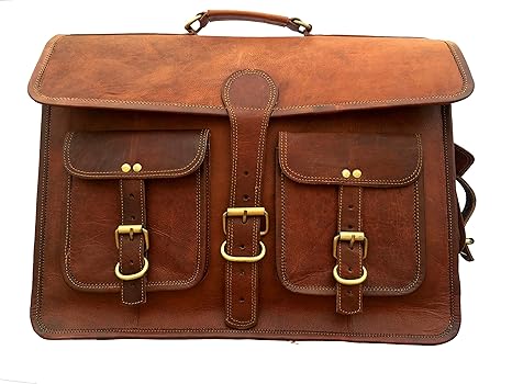 pure leather office bags for mens