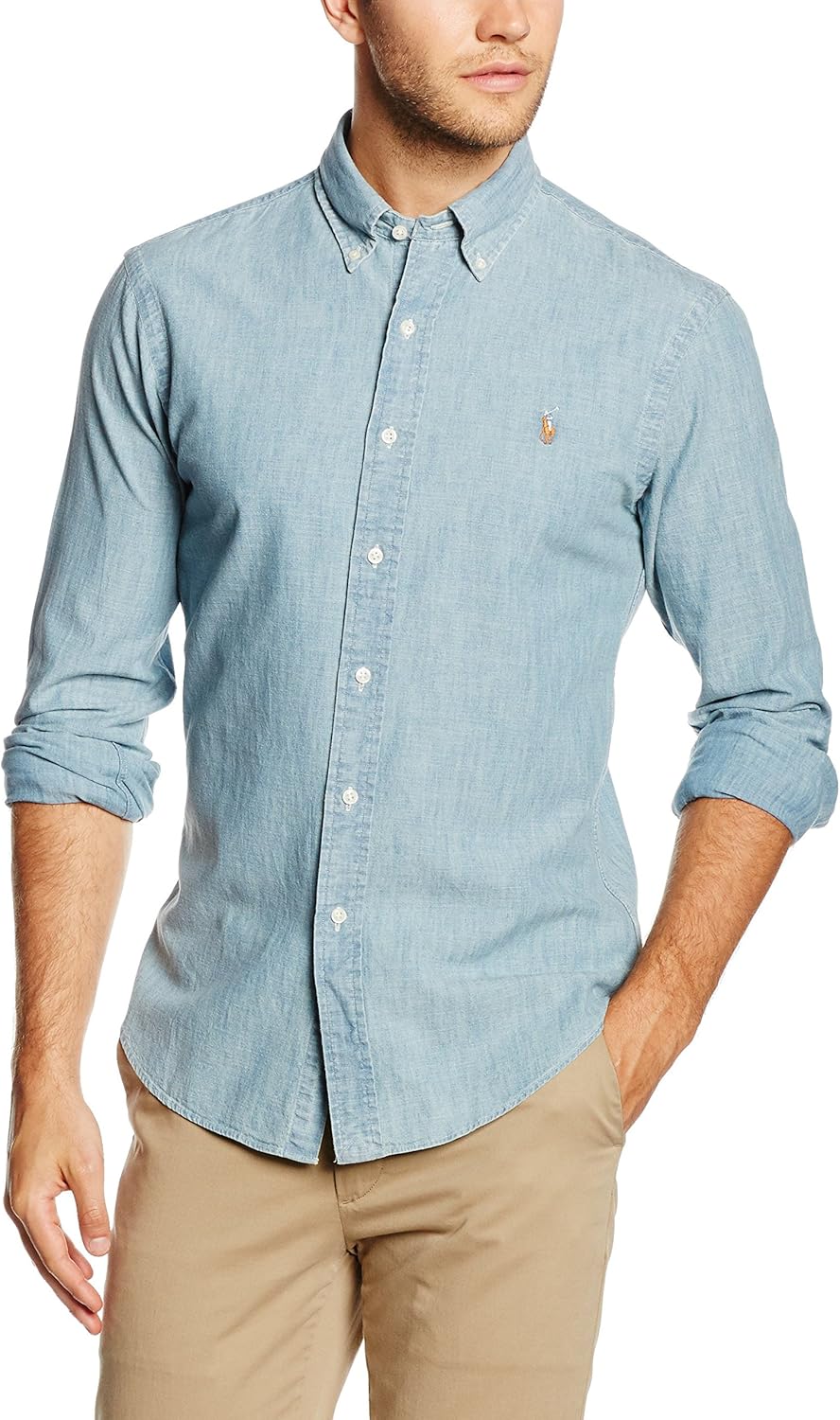 Polo Ralph Lauren Camicia Uomo Amazon.it Abbigliamento