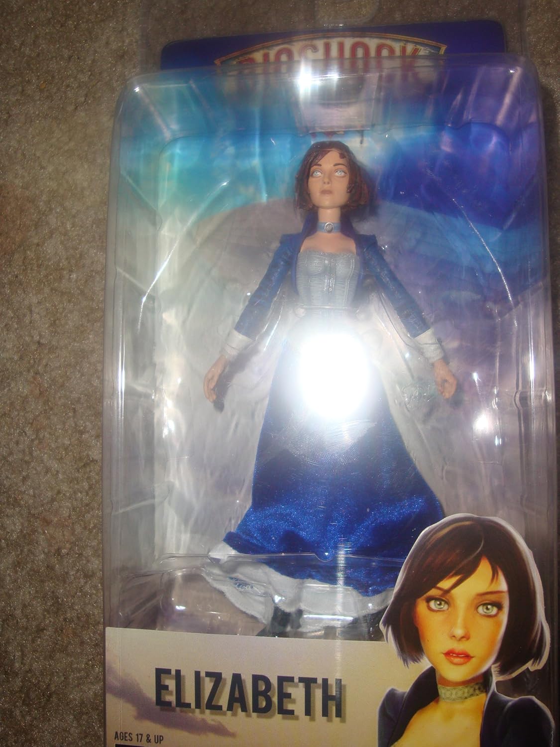 Amazon プレイヤーセレクト アクションフィギュア エリザベス From バイオショック インフィニット フィギュア ドール 通販