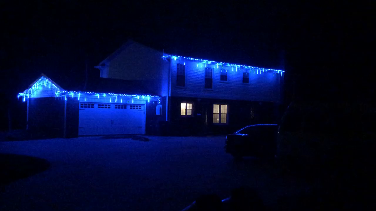 Customer reviews Blue Meteor Lights, EAGWELL Upgrade 20 inches 10 Tube 540 LED